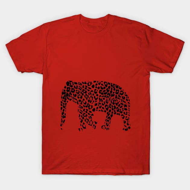 Leopard elephant T-Shirt by My_Gig